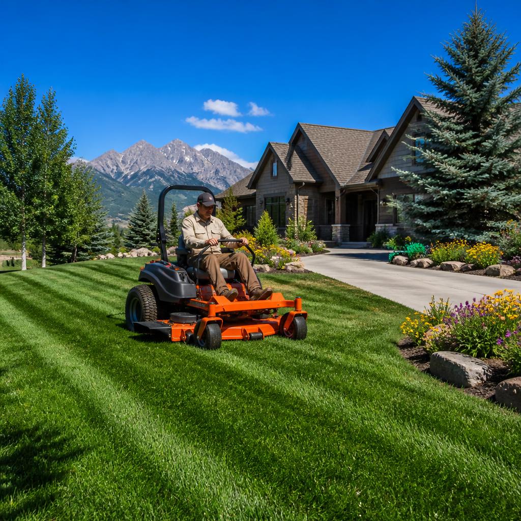 Colorado mowing service by Stable Services